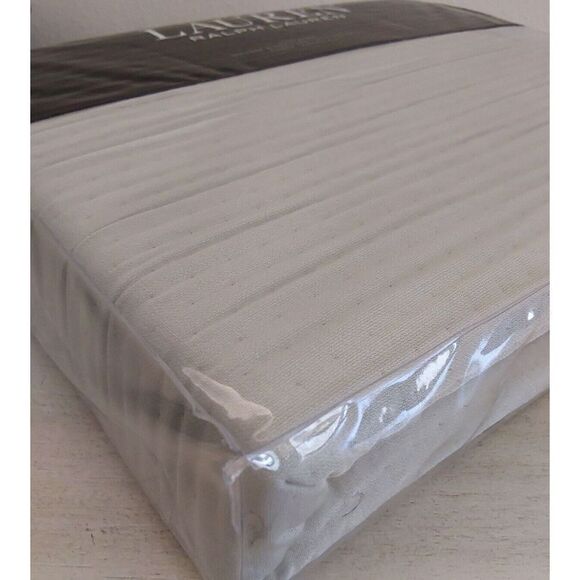 Ralph Lauren SPENCER METALASSE Cotton Blend SAGE King Pillow Sham 20"x 36" $135 - Picture 6 of 11